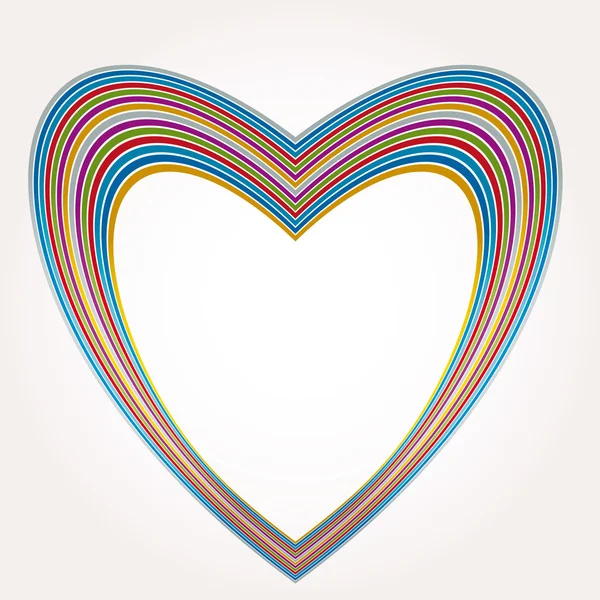 Hjärta vektor illustration ikoner symboler alla hjärtans dag — Stock vektor