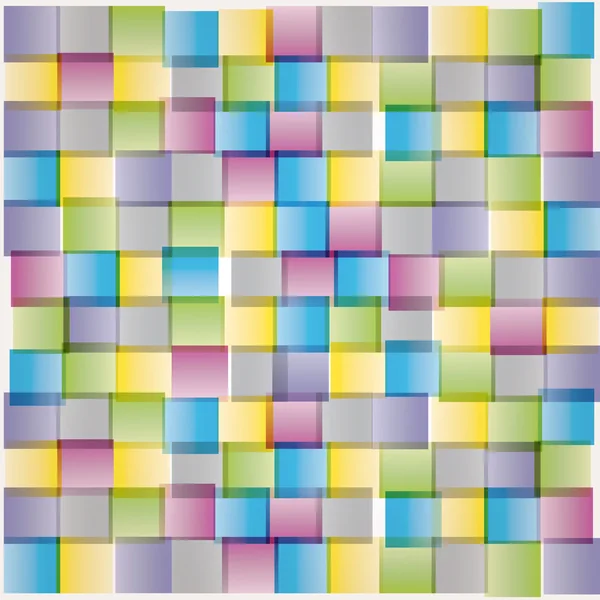 Mosaik Hintergrund Vektor Illustration — Stockvektor