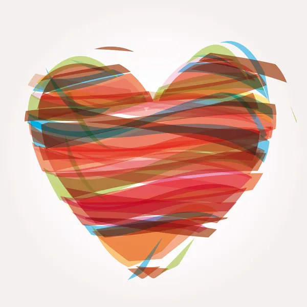 Векторная иллюстрация сердца — стоковый вектор