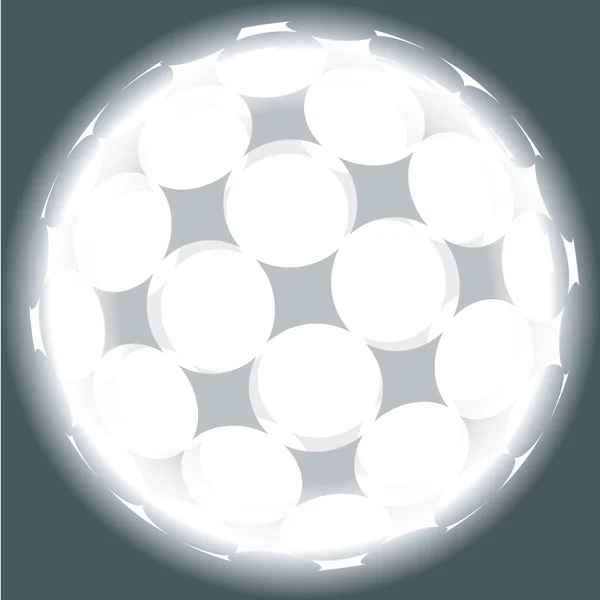 Fond de balle — Image vectorielle