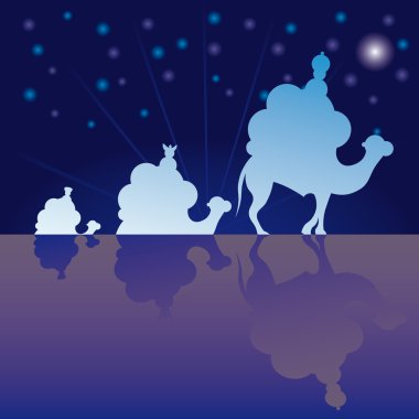 Wise men vector clipart