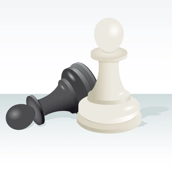 Chess Pawn Vector. — Stock Vector