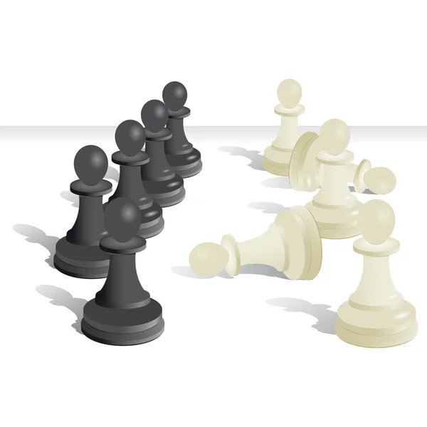 Wektor pionek szachowy — Wektor stockowy