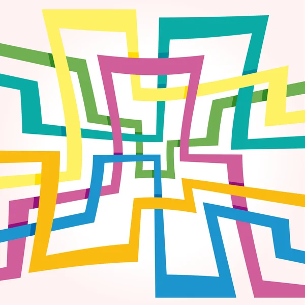 Bannière de fond abstrait — Image vectorielle