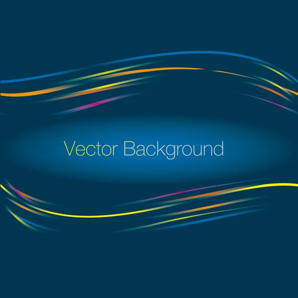 Banner de fondo abstracto — Vector de stock
