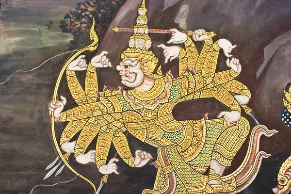 Il murale di Ramayana — Foto Stock