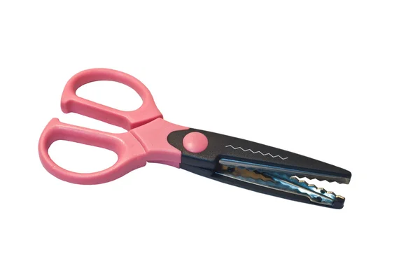 Zigzag scissors — Stock Photo, Image