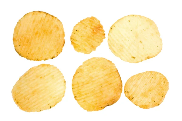 Potatischips — Stockfoto