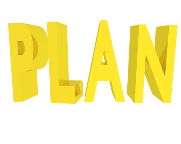 Plan — Stock Photo, Image