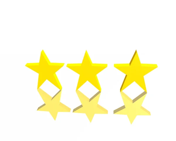 stock image 3 stars