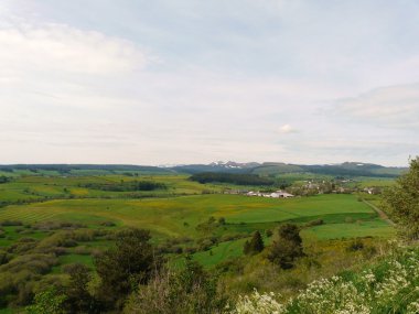 Auvergne, France clipart