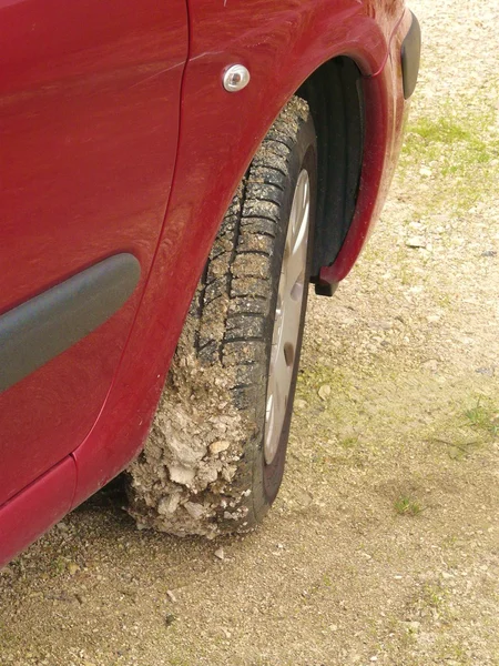 stock image Dirty car