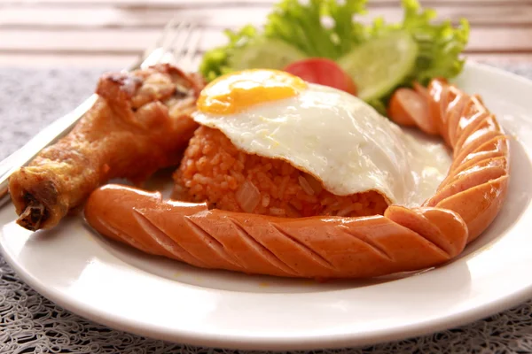 Thai modernes Frühstück. — Stockfoto