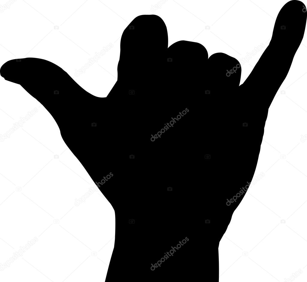 Shaka Hand Sign Stock Photo by ©befehr 3829688
