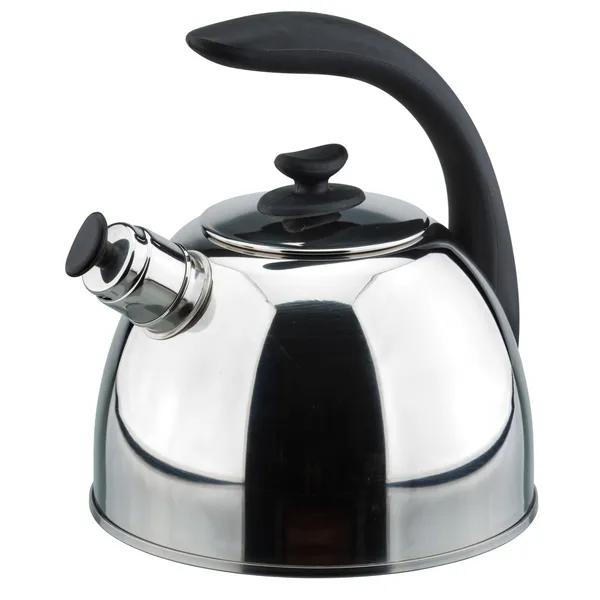 Chrome teapot — Stock Photo, Image
