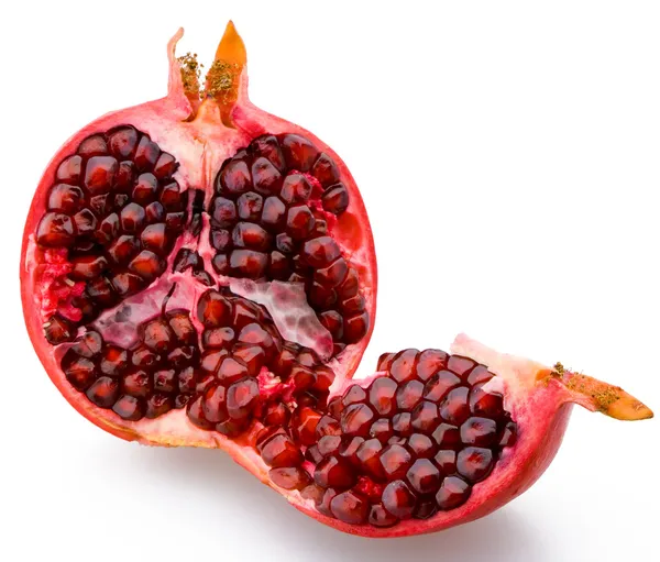 Juicy sliced pomegranate — Stock Photo, Image