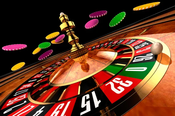 Roleta do casino — Fotografia de Stock