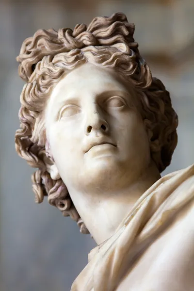 Apollo belvedere άγαλμα. λεπτομέρεια — Φωτογραφία Αρχείου