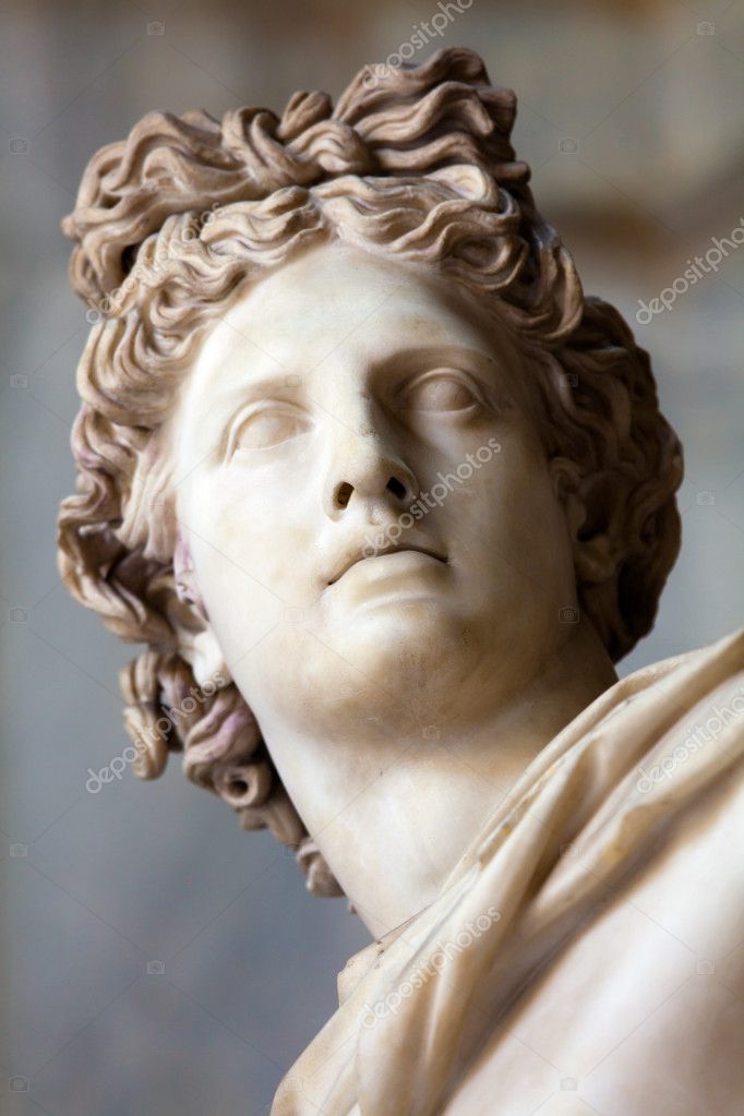 Apollo Belvedere statue. Detail — Stock Photo © Antartis 