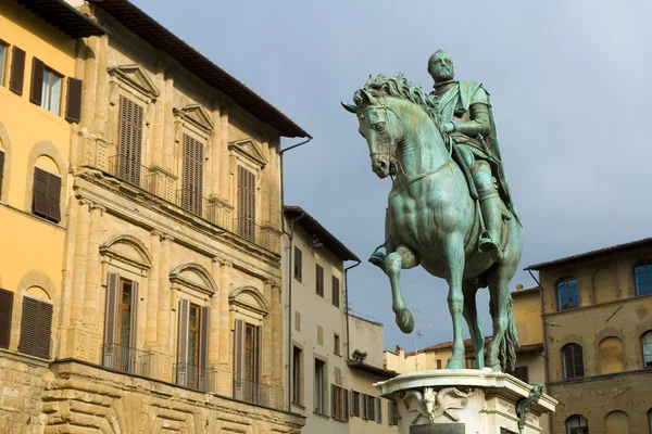 Cosimo heykeli ben de' Medici Giambologna tarafından — Stok fotoğraf