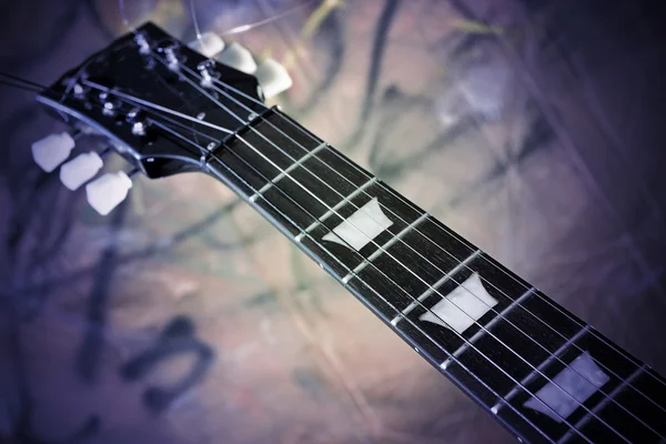 Diapasón de guitarra —  Fotos de Stock
