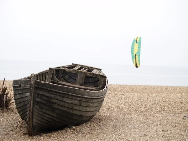 Opuszczony łódź — Zdjęcie stockowe