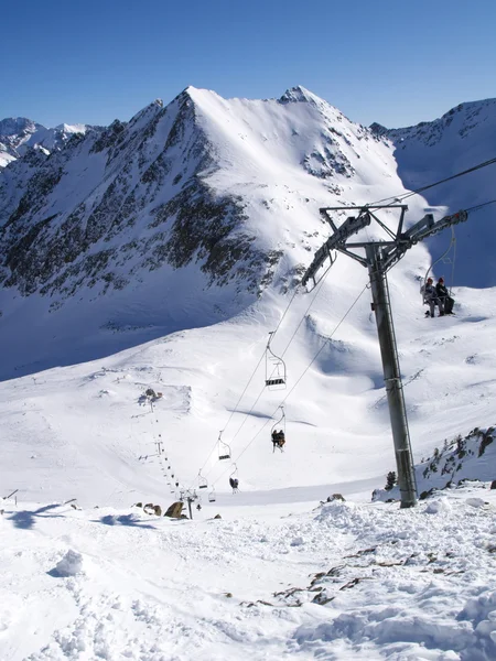 Elevador de esqui — Fotografia de Stock