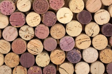 Stacked corks clipart