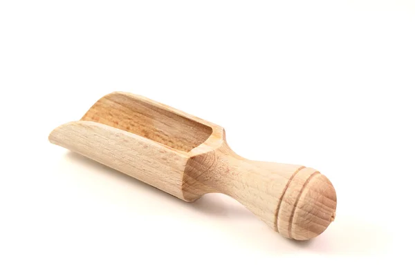 Маленькая деревянная лопата — стоковое фото