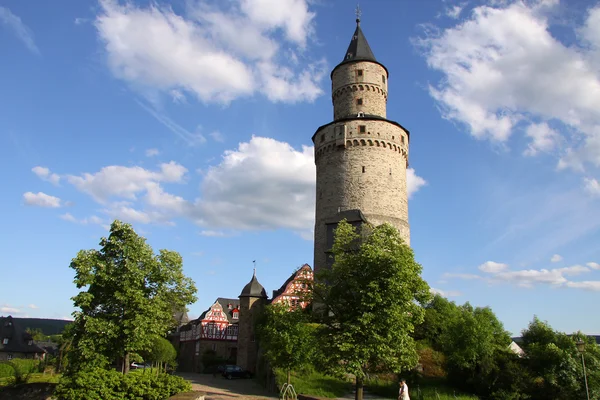 Torre del castillo en Idstein — Foto de Stock