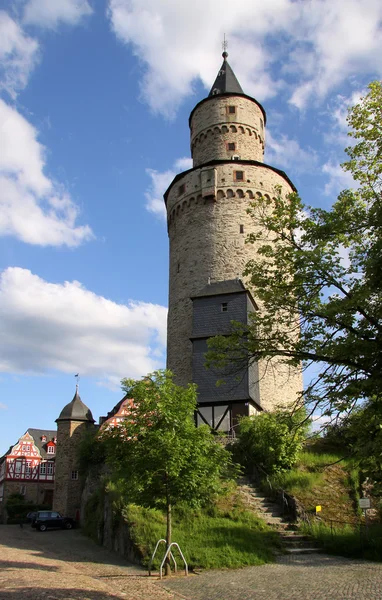 Башня замка в Идштейне — стоковое фото