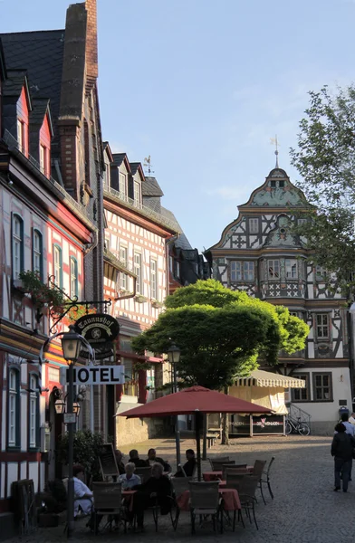 Market place in Idstein — Stock Photo, Image