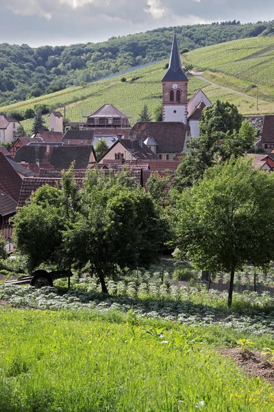 Small rural village — Stock Photo, Image