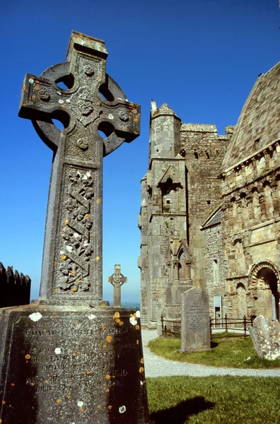Irish celtic cross — Stock Photo, Image