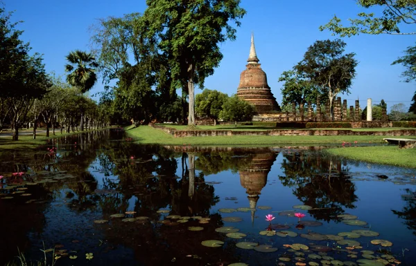 Буддійський храм розорення — стокове фото