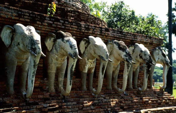 Estatuas de elefante — Foto de Stock