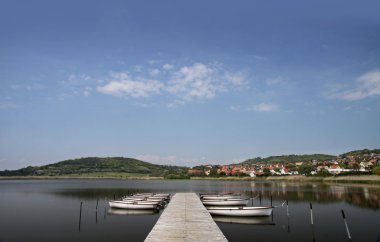 Tihany 'deki Balaton Gölü