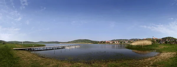 Jezioro Balaton w Tihany — Zdjęcie stockowe
