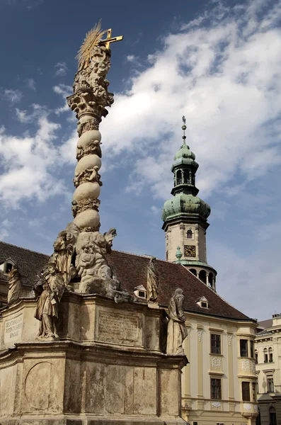 Stock image Market place of Sopron