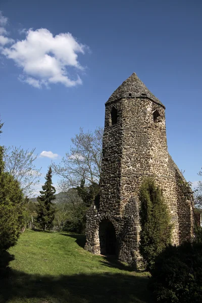 Church ruins of Avesi in Szigliget — Stock Photo, Image