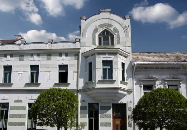 Фасад дома в Вильгельминском стиле — стоковое фото