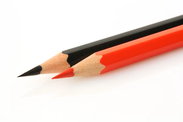 Two color pencils — Stock Photo, Image