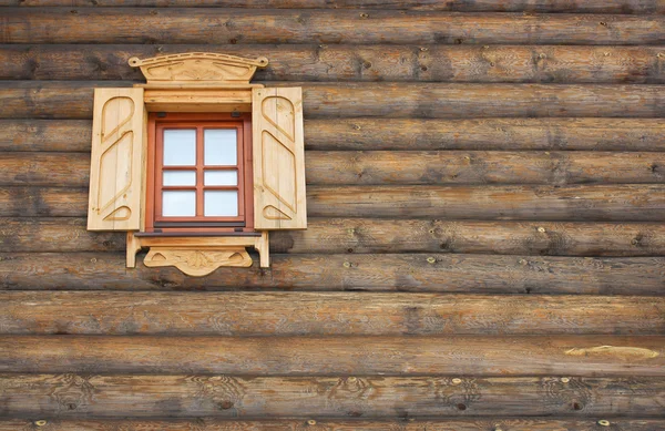 Stock image Old wooden window