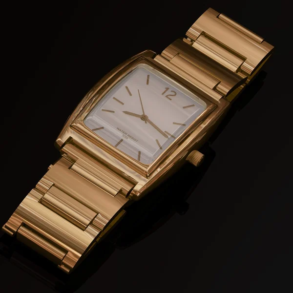 Gouden horloge — Stockfoto