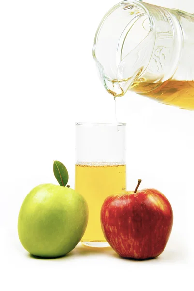 Fresh apple Juice — Stock Photo, Image
