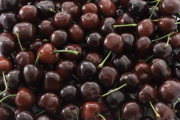 Sweet cherries background — Stock Photo, Image