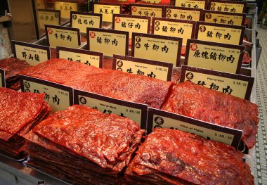 Chinese Preserved Meat clipart