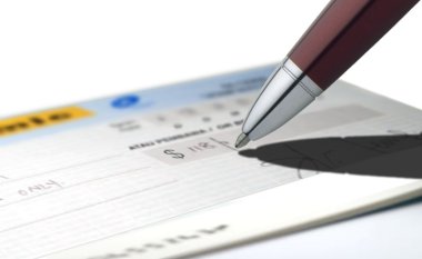 Cheque Writing clipart