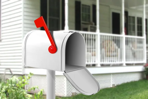 Tens correio. — Fotografia de Stock