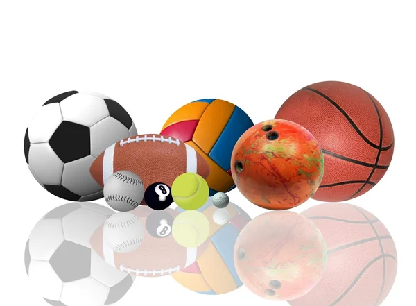 Sport Oggetto-palle — Foto Stock